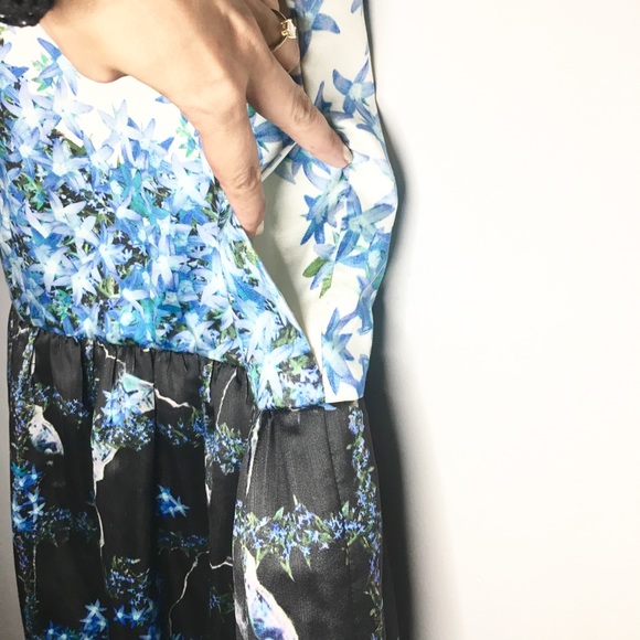 TIBI sidewalk sleeveless floral dress 4 - Picture 7 of 7